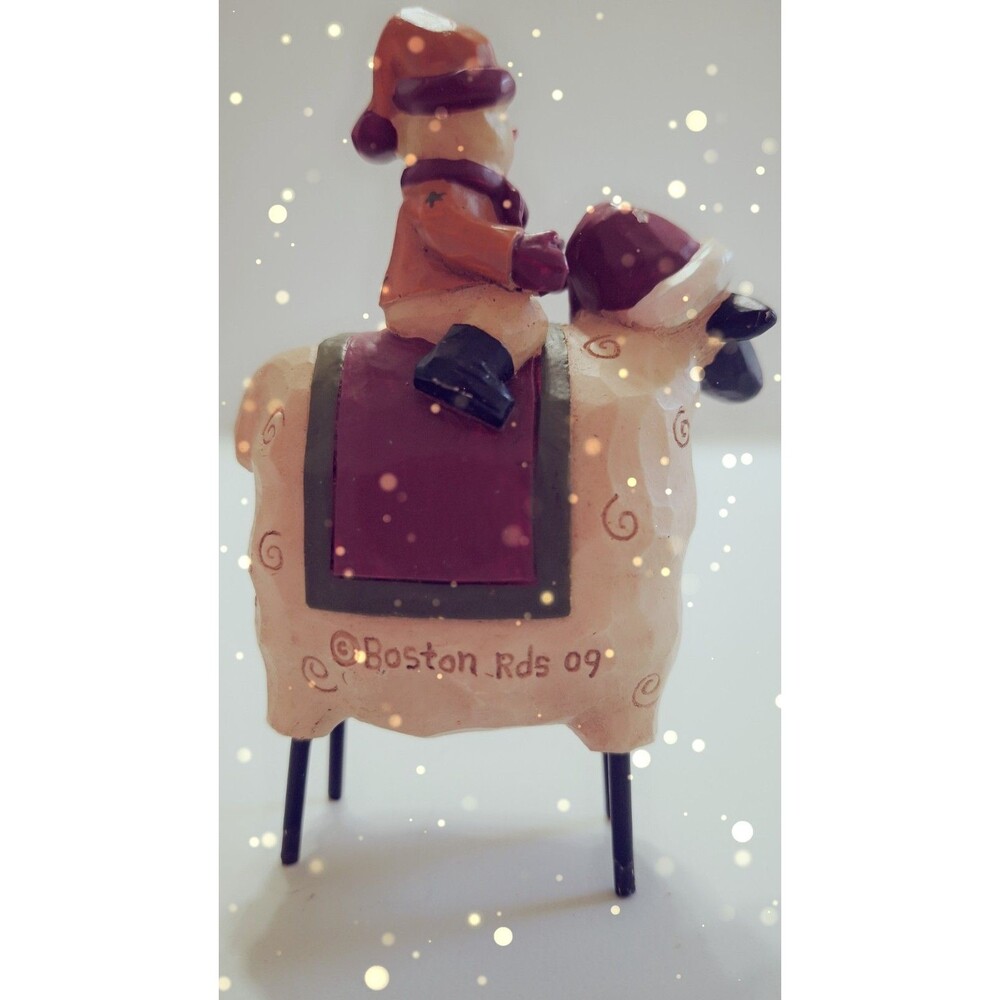 Blossom Bucket Sheep/Snowmen Retired 2009 Lot of 5 Boston Road By Barbara Lloyd - Picture 3 of 15